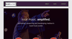 Desktop Screenshot of localsounds.org