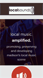 Mobile Screenshot of localsounds.org