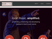Tablet Screenshot of localsounds.org